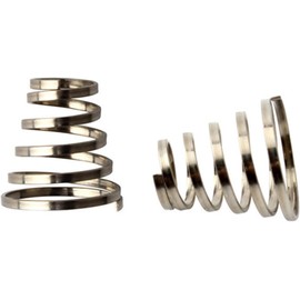 YuanHolumid 4Pcs Silver Bike Wheel Springs,Stainless Steel Bike Quick Release Spring Skewer Hub for Cycling Mountain Road Bike