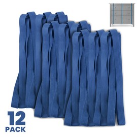 12 Pack of Extra Large Rubber Bands for Moving Blanket & Pad - 36" Length Furniture Mover Bands (72 Inch Circumference) by Kitchentoolz