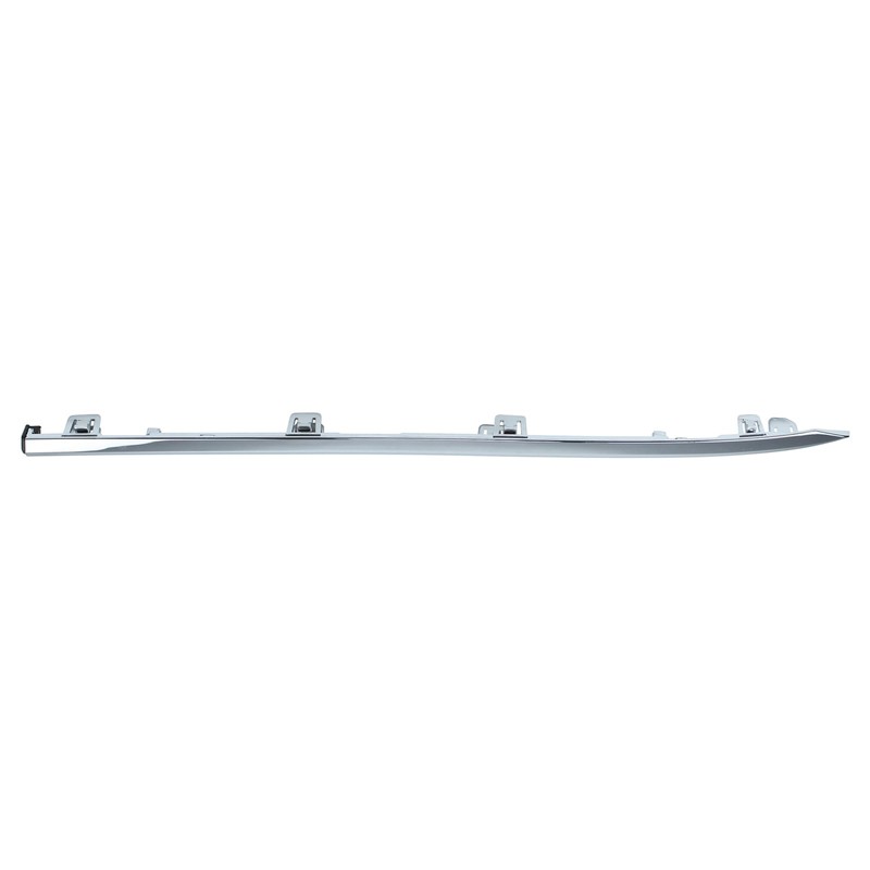 2Pcs Chrome Rear Left and Right Side Bumper Fascia Molding