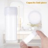 letcdfer 100 Pieces 5 Ml Plastic Sample Bottles，Test Tubes Screw
