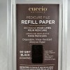 CUCCIO Pedicure Abrasive Paper File REFILLS 50 x 80 Grit