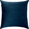 Brvsk Dark Blue. Upholstery Cushion Back for Sewing Pillowcases, Size