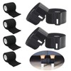 KLUNMA 4P sectional Couch connectors Bands to Make sectional Stay-Easy