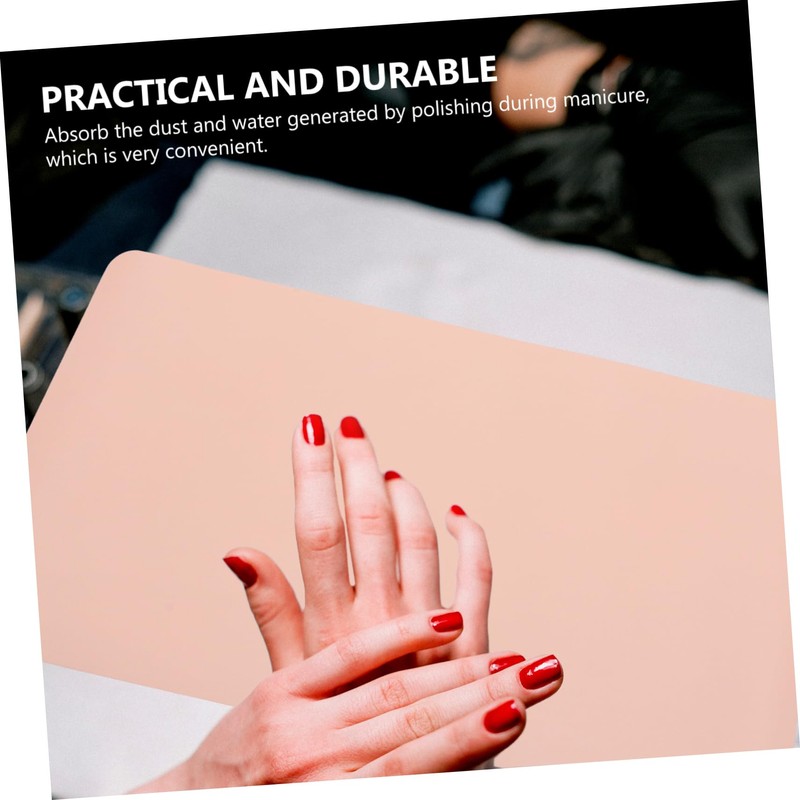 BIUDECO Nail Table Pad Hand Rest Manicure Accessory Nail Art
