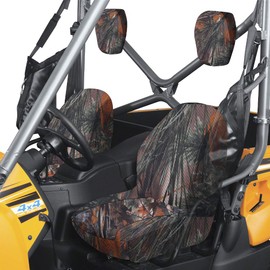 kemimoto UTV Camo Bucket Seat Cover with Back Seat Cover Compatible with Rhino 450 660 700 2004-2021