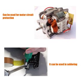 EQUTY BAYMERS 2 Rolls 13mm X 33m 108ft Heat Tape,Adhesive Heat Resistant/Transfer Tape, Heat Vinyl Thermal Sublimation Press Tape,No Residue,Electronics,Soldering,Protecting Circuit Board