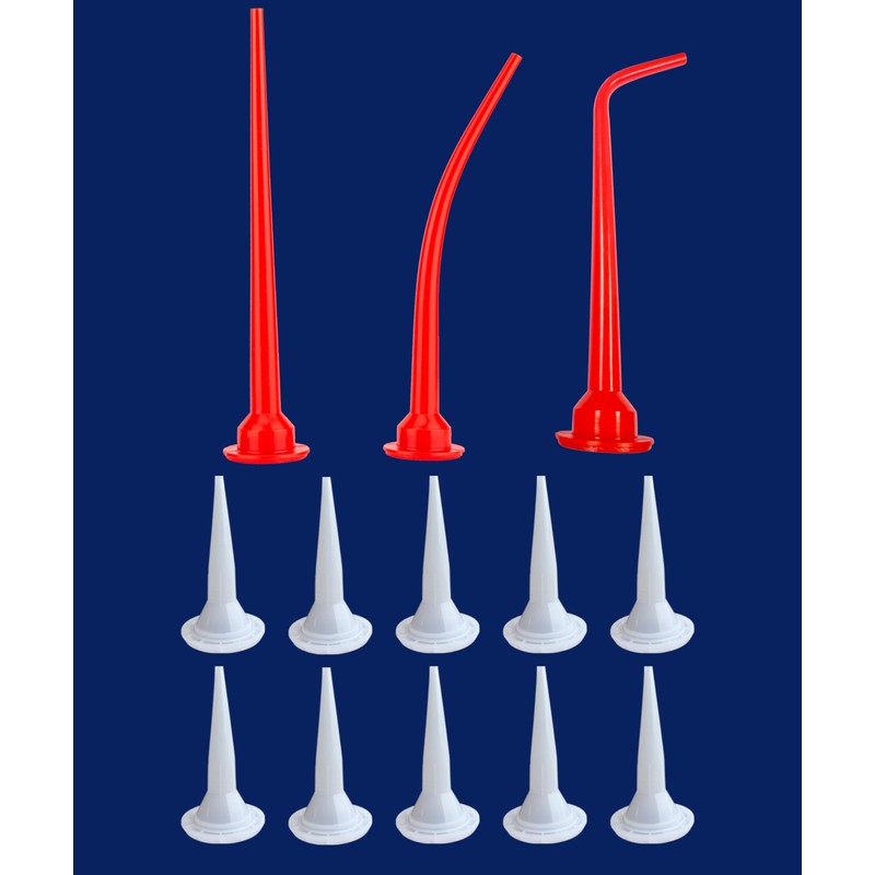caulking extension nozzle Caulking Nozzle for Sausage Caulking Gun Long