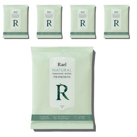 Lael Natural Cleaning Tissue, 47g, 10 sheets, 5 pieces / 라엘 내추럴 청결티슈, 47g, 10매, 5개
