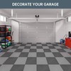 HOTSYSTEM Durable Polypropylene Interlocking Modular Garage Floor Tiles, Versatile Interlocking