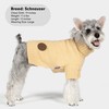 cyeollo Small Dog Sweater with Leash Hole Turtleneck Knitted Sweaters
