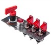 Auto Racing Car Ignition Switch Carbon Fiber Surface Panel 5