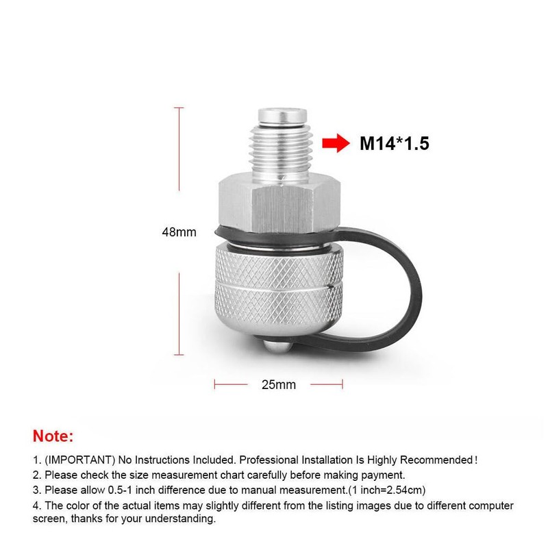 BEALIFE Quick Twist Oil Drain Valve Valve Oil Drain Valve