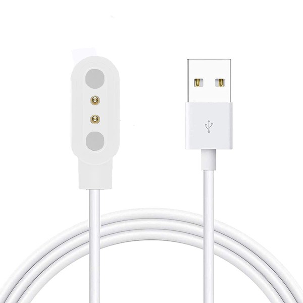 Lamshaw Compatible with AKUMAKA Fitness Tracker Charger, USB Magnetic Charging