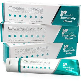 Ultradent Opalescence Sensitive Whitening Toothpaste Sensitivity Relief Cool Mint Vorteilspack: 3 x 133 g