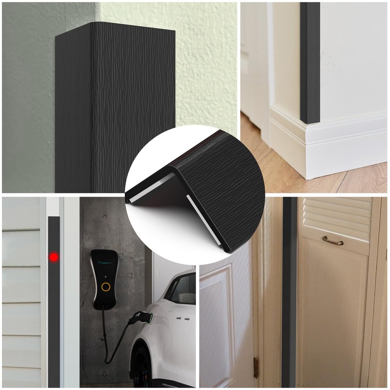 ‎Frychee Wall Corner Protector, Walls Edge Protector，Self-Adhesive Wall Corner Guards,PVC
