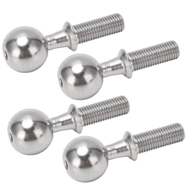 4Pcs Pivot Ball Stainless Steel Ball Head Screw for ARRMA