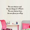 The More That You Read The More Things You Will