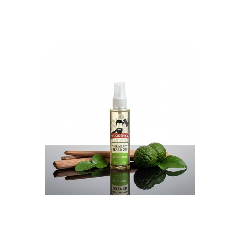 Woodsman - Aceite Para Barba y Bigote 60 ml. (Honolulu)