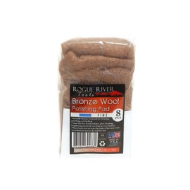 Rogue River Tools Bronze Wool Pads (8pc) - Fine