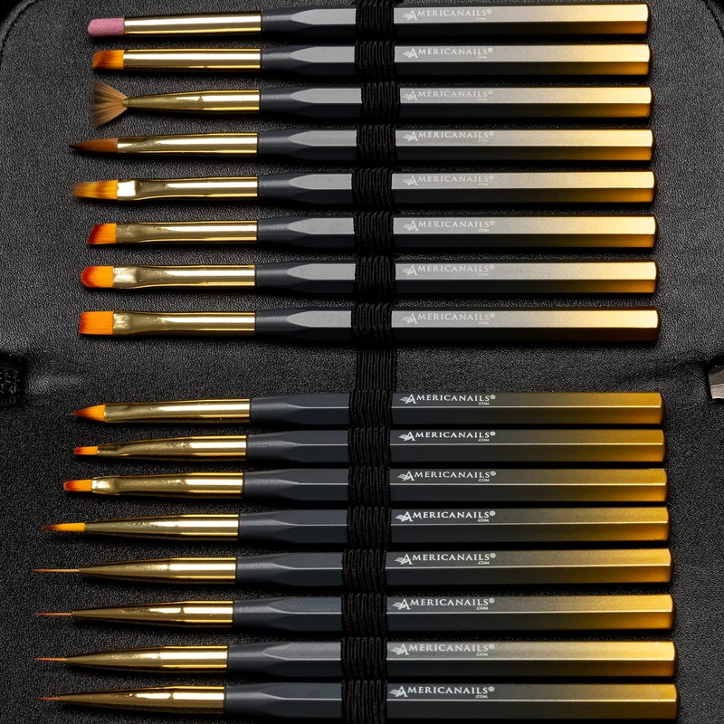 Americanails Pro-Series Nail Art Brush Collection