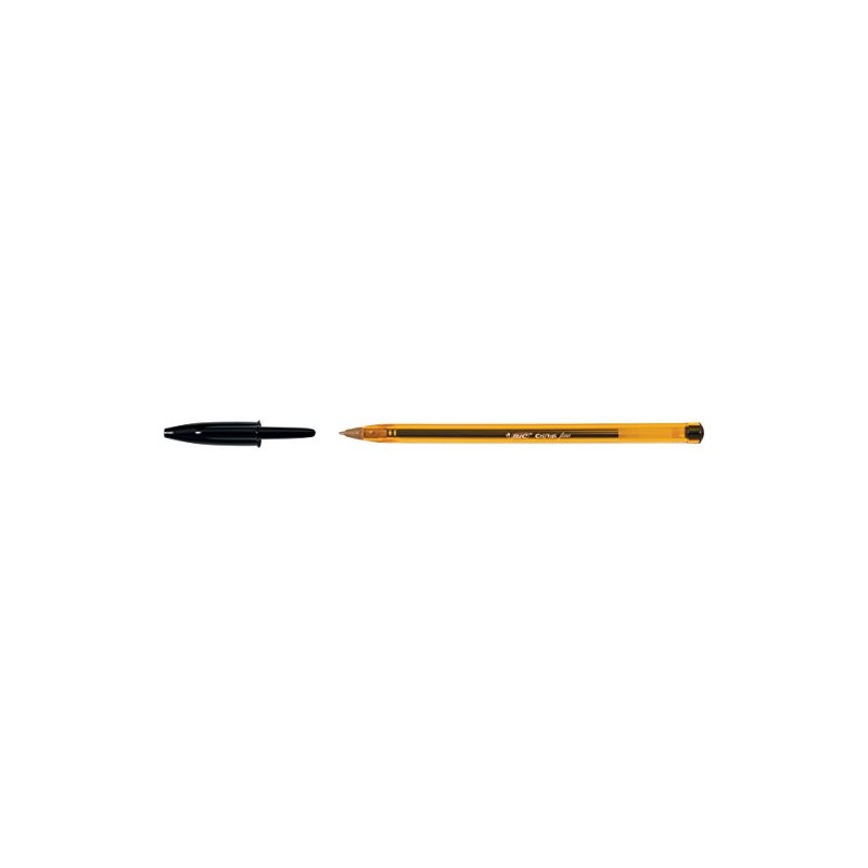 BIC 872731 - Bic Cristal Ball Pen Fine Black 872731
