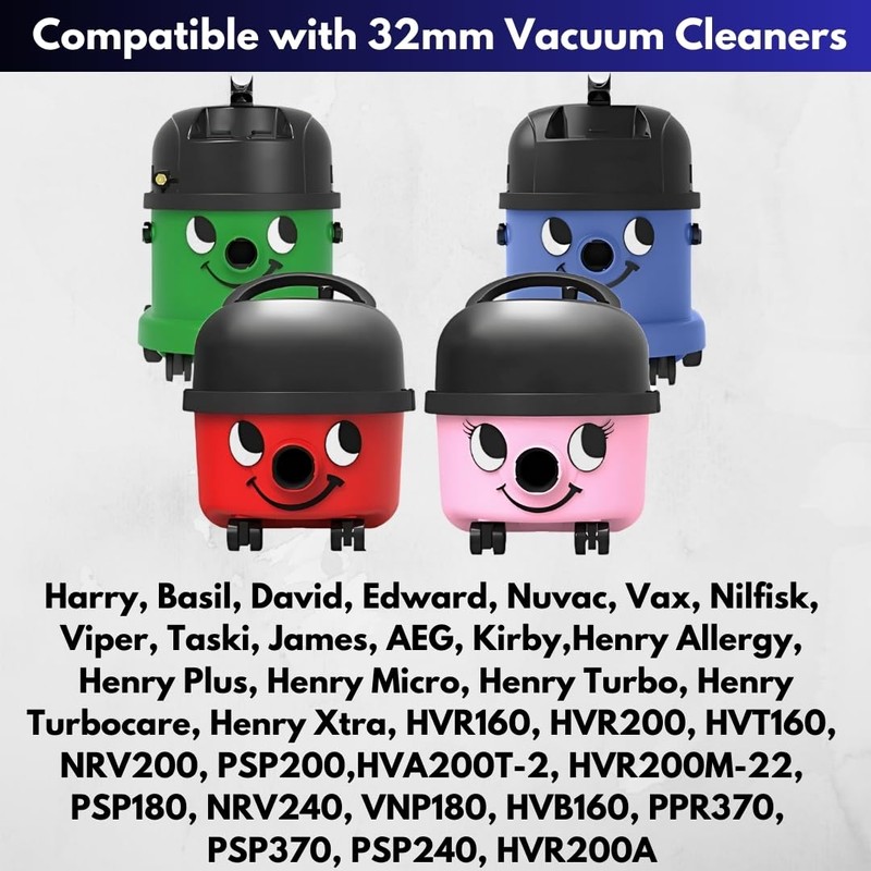 Replacement for Henry Hoover Head 32mm Attachment Vacuum Brush Head