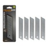 FIskars Pro Utility Knife Replacement Blades, 25mm Snap-Off Carbon Ax