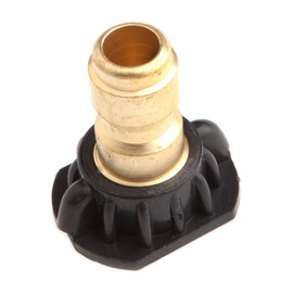 Forney 75150 Pressure Washer Accessories, Quick Connect Spray Nozzle, Soap, 65-Degree-by-4.0mm, Black