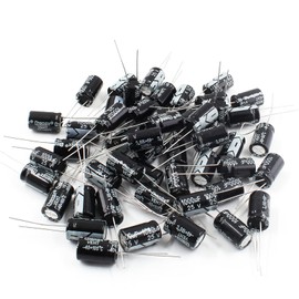 Cionyce 10 PC 25v 1000uf Capacitor, Aluminum Radial Electrolytic Capacitors for TV, LCD, Radio, Microwave, Game (10 x17mm)