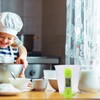 Elektronische Küchenwaage, Messbecher mit LCD-Display, Digitale Lebensmittelwaage, Messbecher für Kaffee,