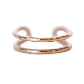 Ear Cuffs for Women Non Piercing, Conch Hoop Earrings, Clip on Cartilage Earring, Ear Cuff for Men (14k Rose Gold Filled)