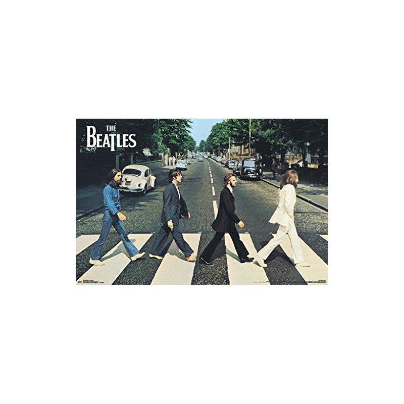 NMR 24547 Beatles Abbey Road Decorative Poster