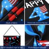 Blulu 2 Pcs 4Th Of July Banners For Outside Welcome