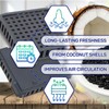 2 Pieces Fridge Freezer Activated Carbon Filter with Original Code