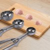 3Pcs Ice Cream Scoop Stainless Steel Cookie Scoop Set with