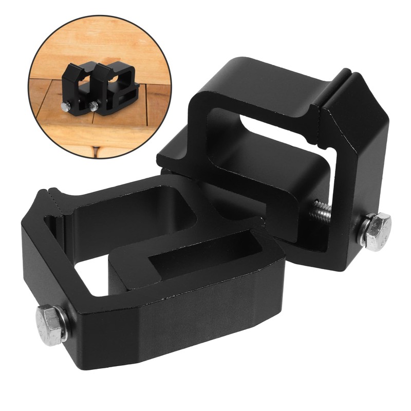 Alipis 2pcs Heavy Duty Truck Bed Topper Clamp for Camper
