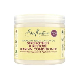 Shea Moisture Coconut And Hibiscus Curl Enhancing Smoothie, 326 Ml + Shea Moisture Jamaican Black Castor Oil Strengthen & Restore Leave-In Conditioner, 431 Ml | Duo Pack