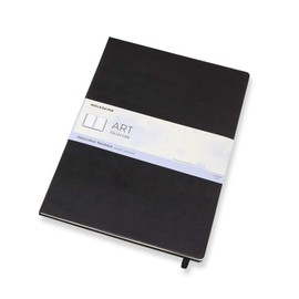 Moleskine Art Collection ARTBF855 Watercolor Notebook Hardcover A3 Size, Black