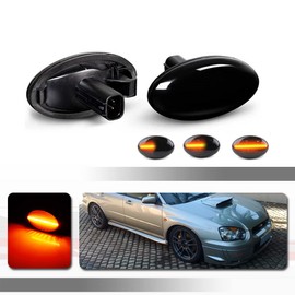 Tonsya Compatible With 2002 2003 2004 2005 2006 2007 Subaru Impreza Wrx Sti Front Bumper side Marker Turn Signal Light OEM 84401SA001