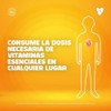 Vitaminik Vitamina C + Zinc Efervescente 10 Sobres Sabor Naranja