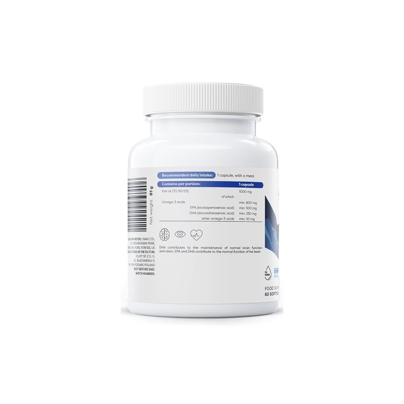 Osavi Super Strong Omega 3, 500 EPA / 250 DHA