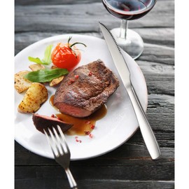 Ggbin Cuchillo de Carne (Acero Inoxidable, 4 Unidades)