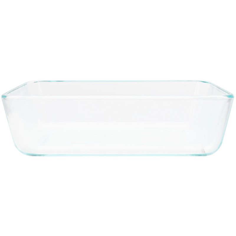 Pyrex 7211 6-Cup Rectangle Glass Storage Dish w/ 7211-PC 6-Cup