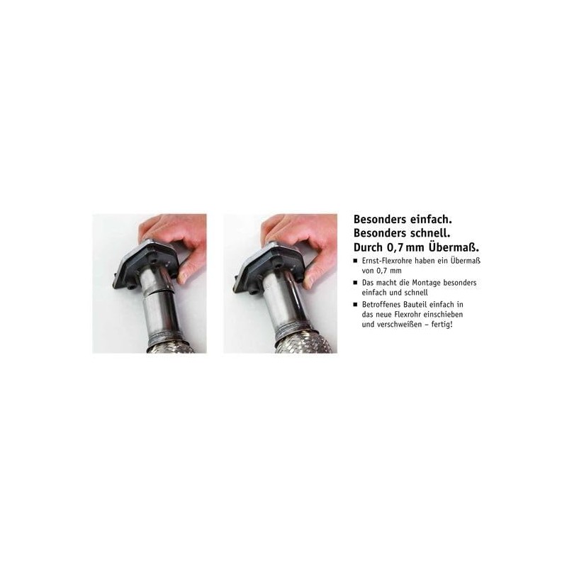Flexible Hose 460132 Exhaust Corrugated Pipe