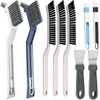 11PCS Crevice Cleaning Brush Set, Hard Bristle Gap Cleaning Tool,