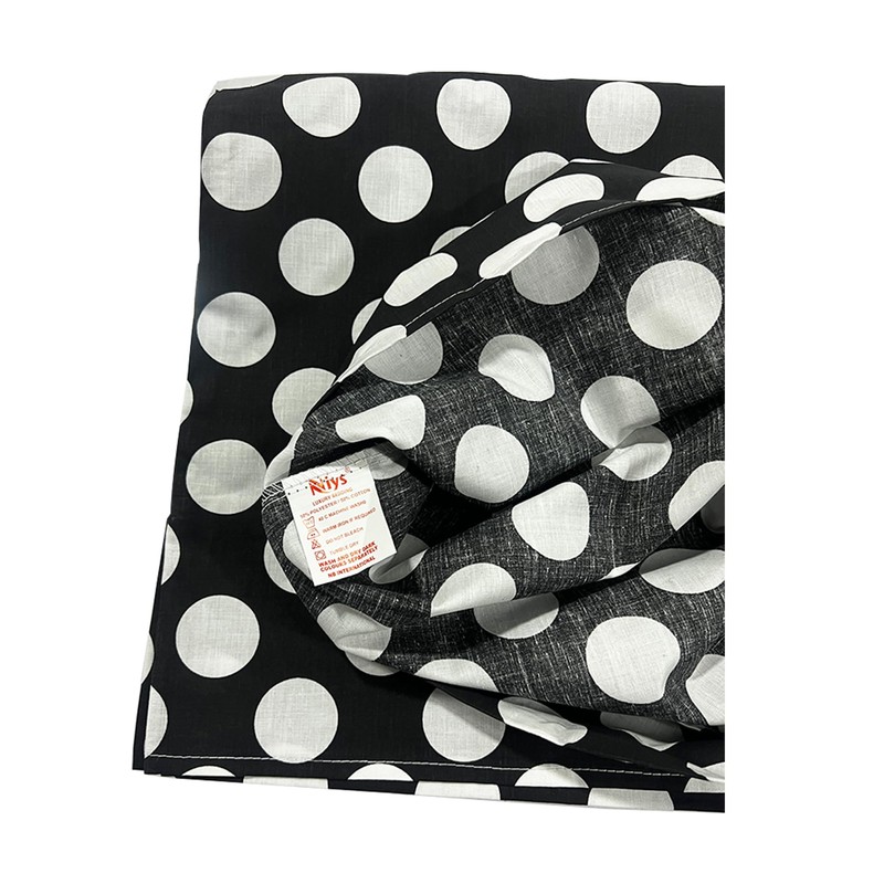 NIYS Luxury Bedding Percale/Poly Cotton Printed pillow cases 2 Pack