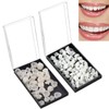 120PCS Dental Temporary Tooth Cap Crown Veneers,Tooth Repair Kit,Prosthetic Front