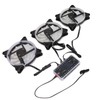 CPU Fan 11 Blades RGB Colorful Enhanced Frame Design Shockproof