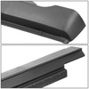 DNA Motoring ZTL-Y-0161 Matte Black Textured Rocker Panel/Sill Plate Cover