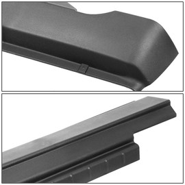 DNA Motoring ZTL-Y-0161 Matte Black Textured Rocker Panel/Sill Plate Cover Trim Compatible with 09-18 Ram 1500 Crew Cab 09-20 2500 3500 Crew Cab
